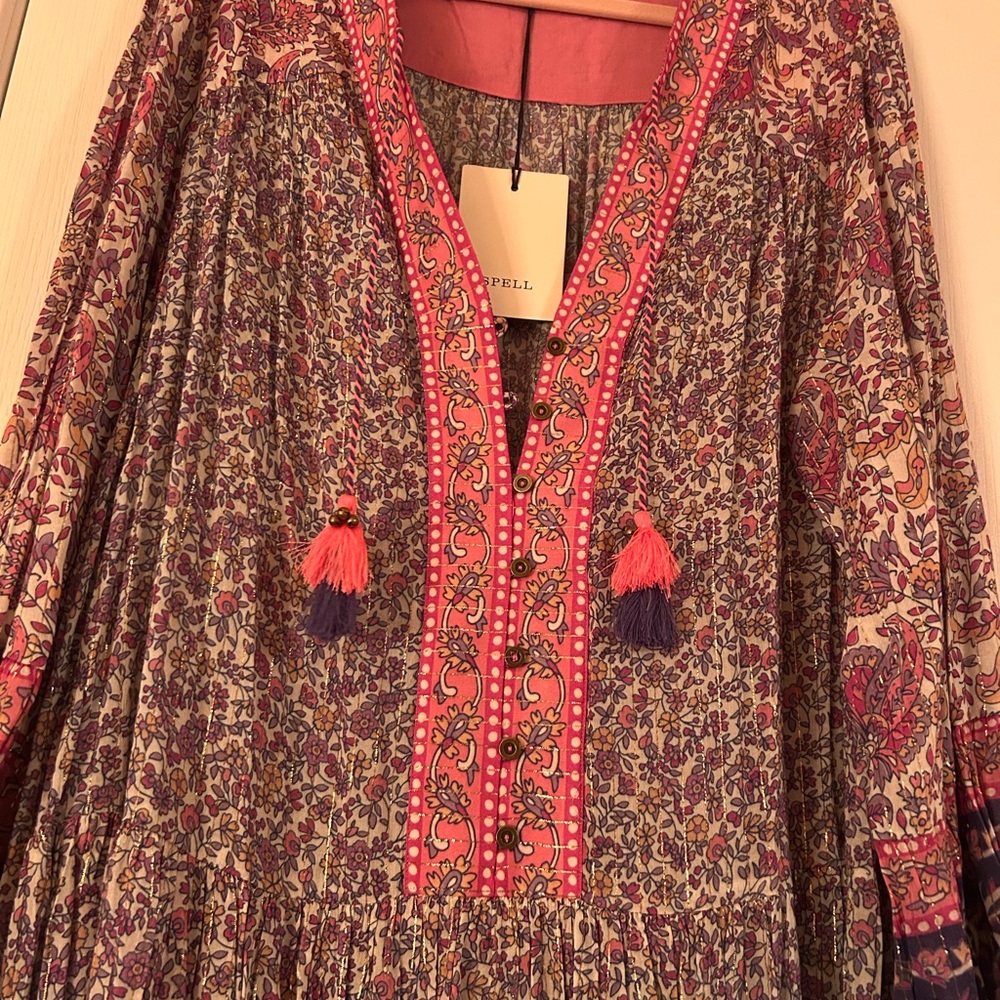 Spell Boho Long Sleeve Floral Maxi Dress - Picture 12 of 15